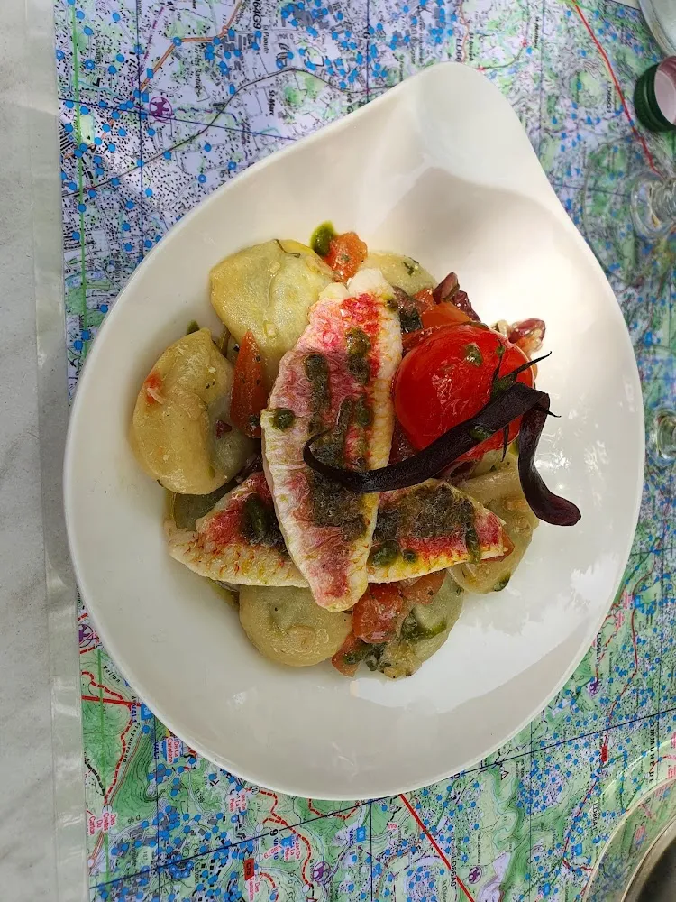 Borsotti À la Brousse Filets de Rouget Sauce Vierge