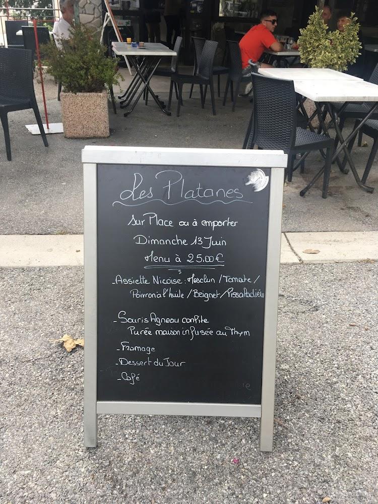 CAFÉ DES PLATANES - Menu Image 2