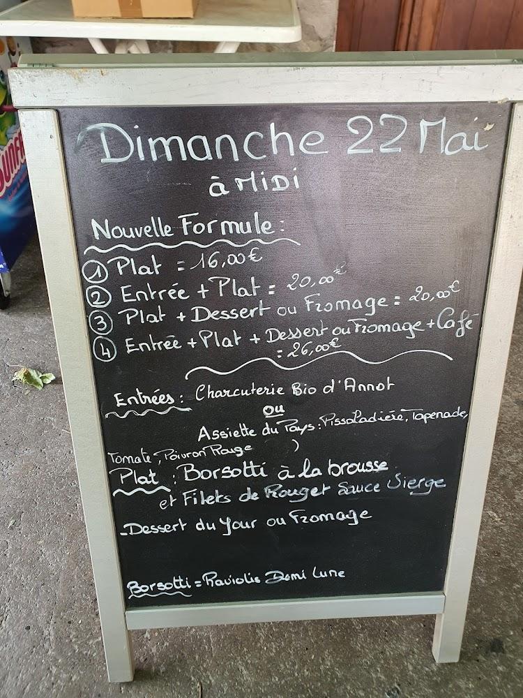 CAFÉ DES PLATANES - Menu Image 3